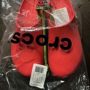 CROCS Vibrant Red Clogs